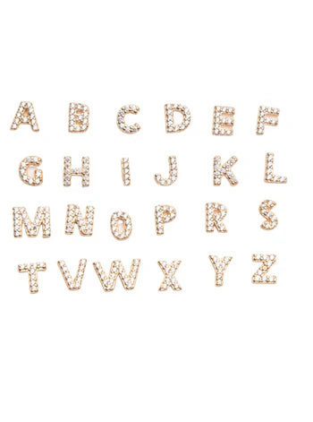 Σκουλαρίκια με αρχικά